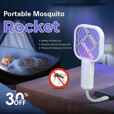 Portable Electric Mosquito Swatter – 1 Pc